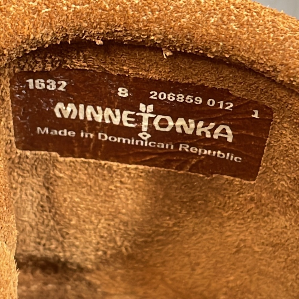 Minnetonka 3-Layer Fringe Boot Style 1632 Brown S… - image 7